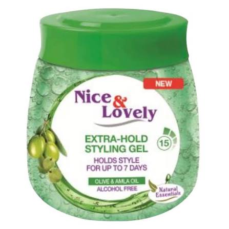 Nice & Lovely Olive & Amla Styling Gel 295g